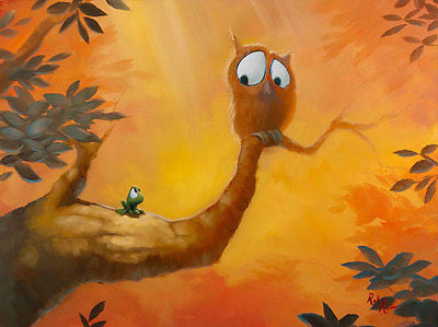 Rob Kaz "Big Eyes" Open Edition Canvas Giclee