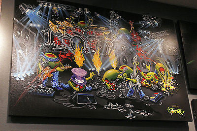 Michael Godard "Party Like a Rock Star" Limited Edition Canvas Giclee