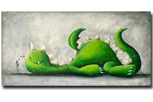 Fabio Napoleoni "Ahhh" Limited Edition Canvas Giclee