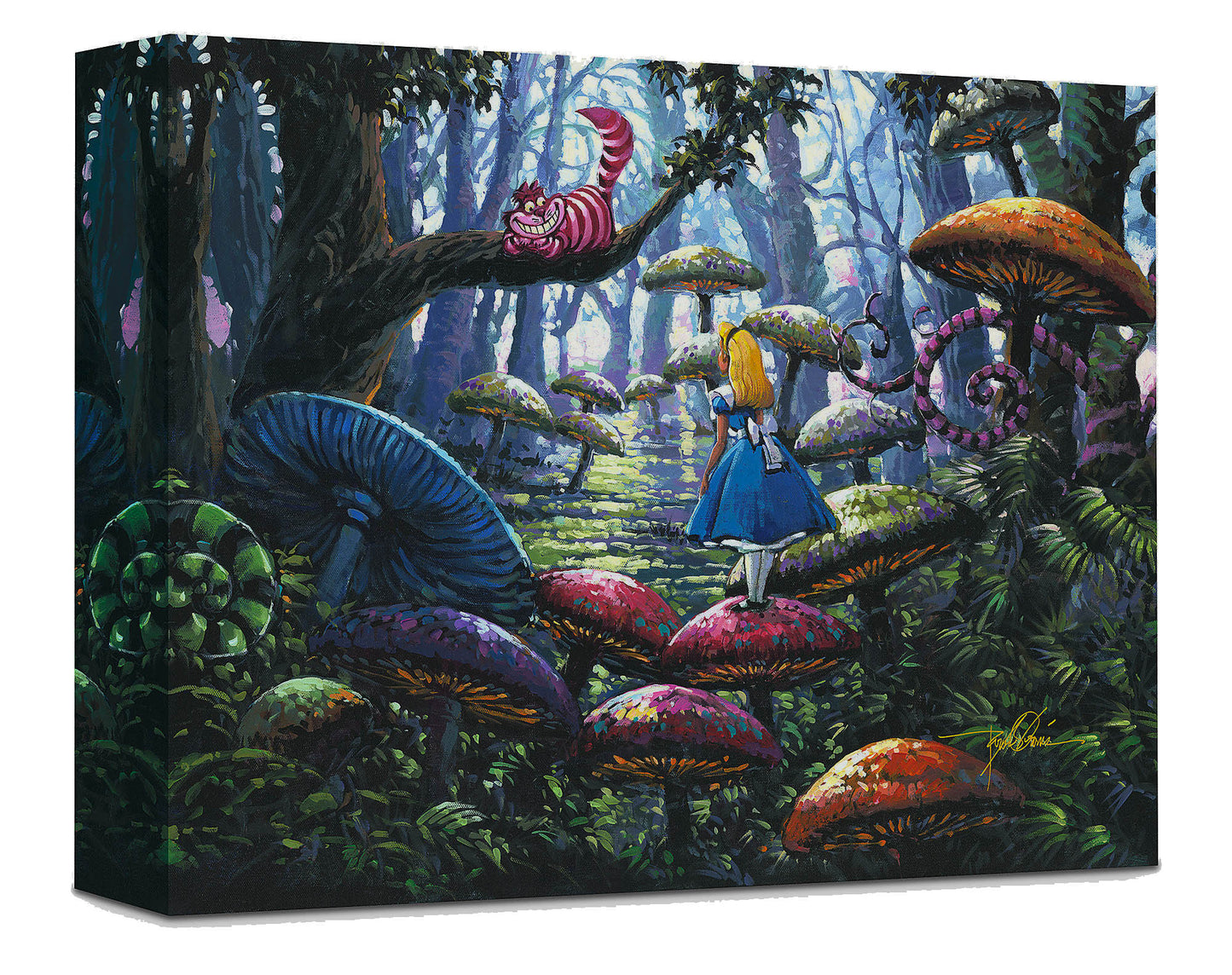 Rodel Gonzalez Disney "A Smile You Can Trust" Limited Edition Canvas Giclee