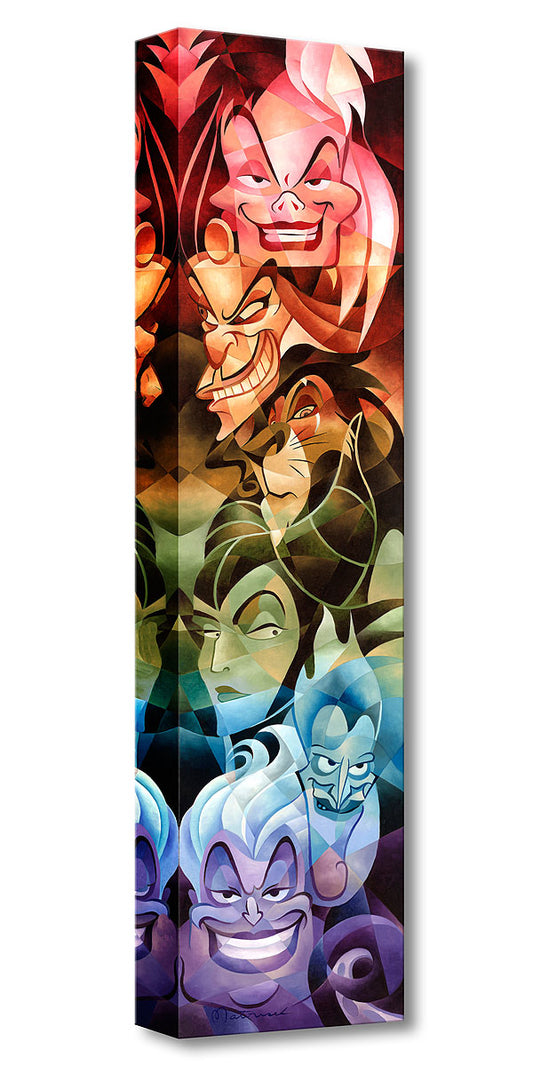 Tom Matousek Disney "Colors of Evil" Limited Edition Canvas Giclee