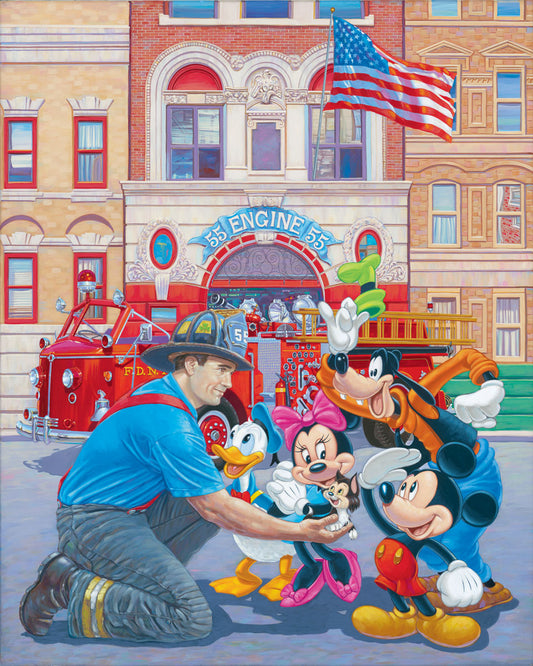 Manuel Hernandez Disney "Engine 55" Limited Edition