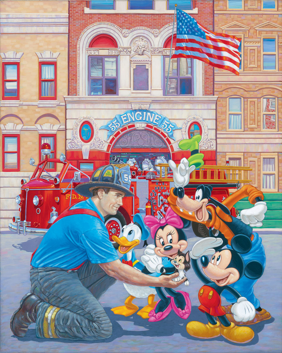Manuel Hernandez Disney "Engine 55" Limited Edition