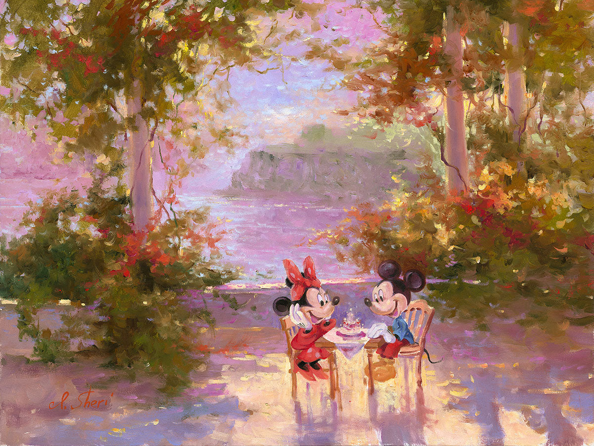 Irene Sheri Disney "The Perfect Birthday" Limited Edition Canvas Giclee