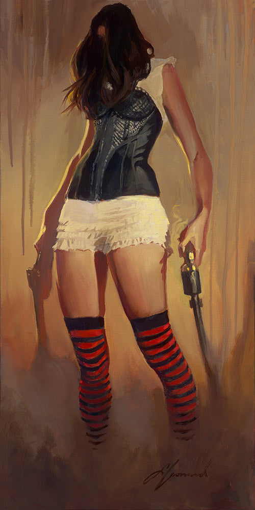 Gabe Leonard "Last Chance" Limited Edition Canvas Giclee