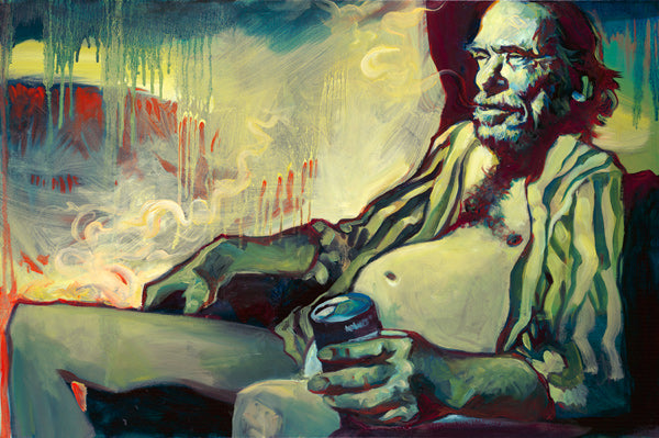 Gabe Leonard "A Hard Thing in a Simple Way" Limited Edition Canvas Giclee