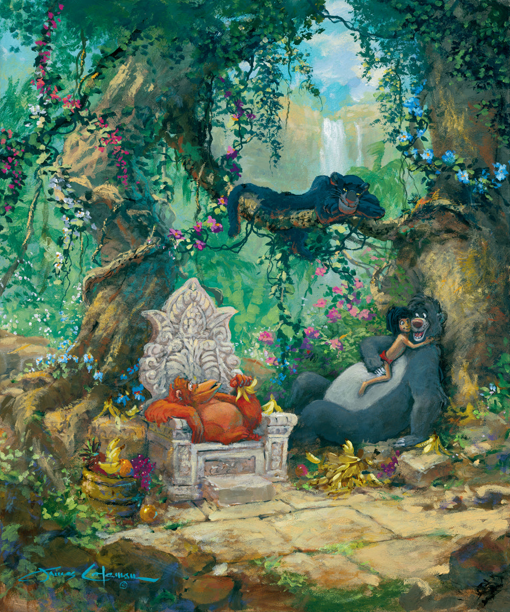 James Coleman Disney "I Wanna Be Like You" Limited Edition Canvas Giclee