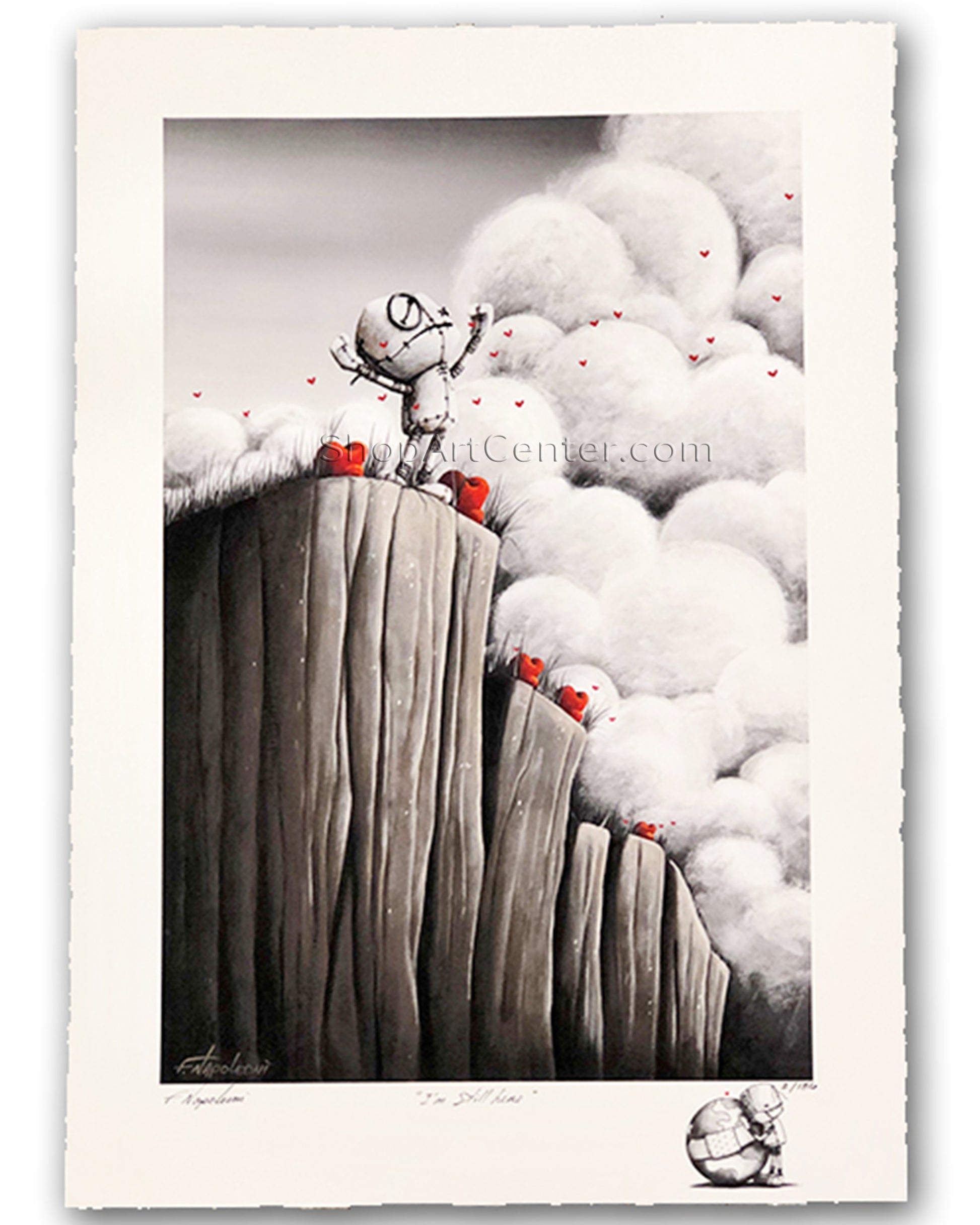 Fabio Napoleoni "I'm Still Here" Limited Edition Paper Giclee