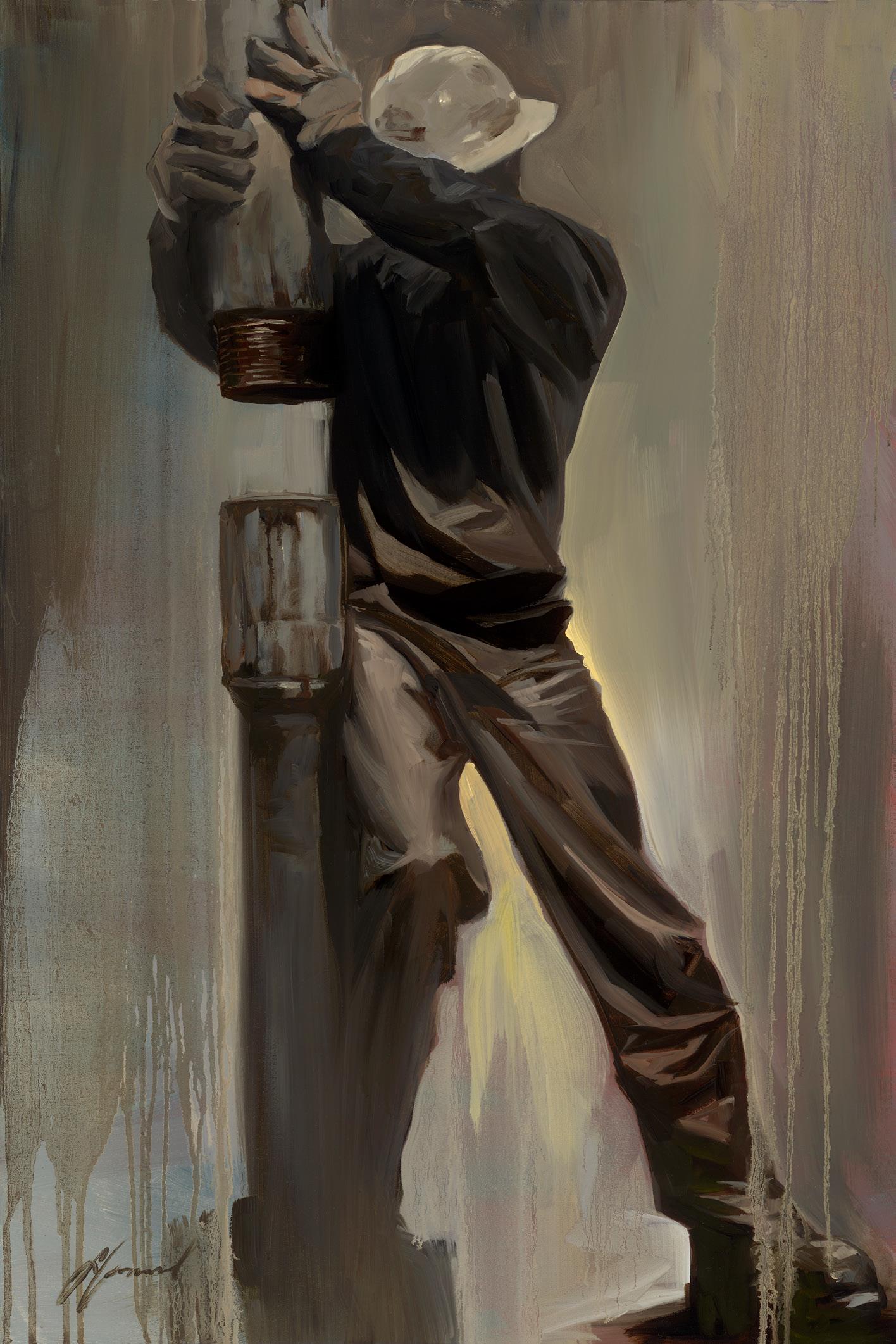 Gabe Leonard "Make the Connection" Limited Edition Canvas Giclee