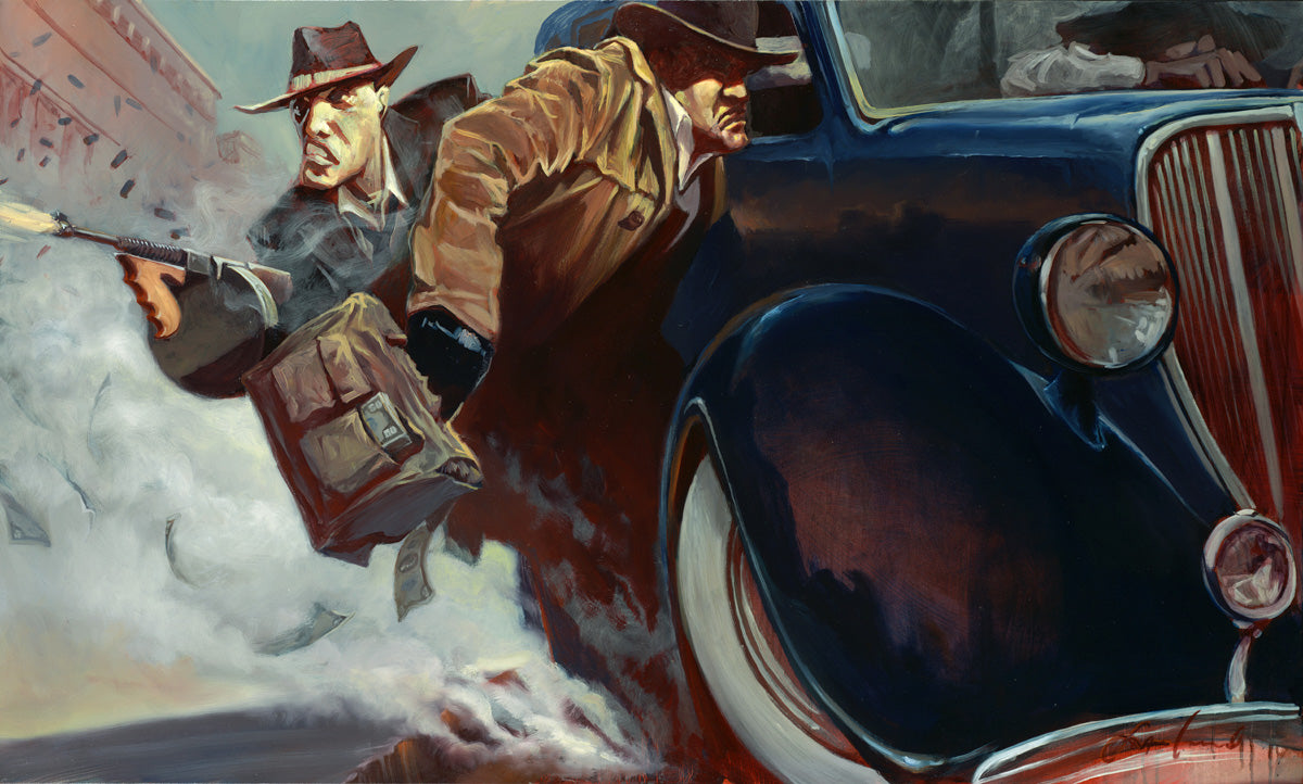 Gabe Leonard "Never Take Me Alive" Limited Edition Canvas Giclee