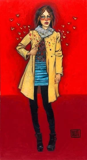 Todd White "She Gives Her Heart Away" Limited Edition Canvas Giclee