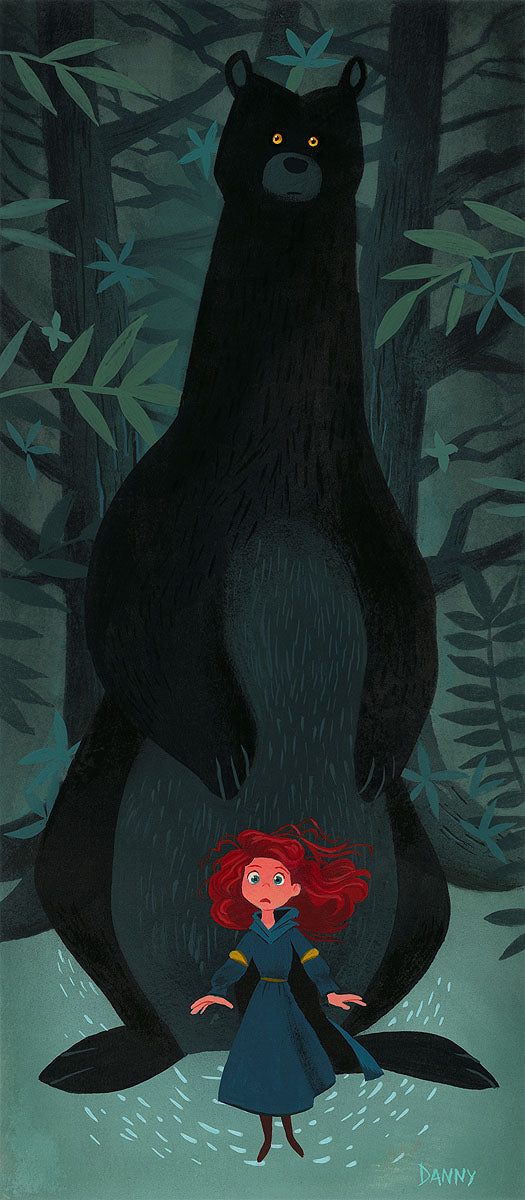 Daniel Arriaga Disney "Something's Watching Us" Limited Edition Canvas Giclee