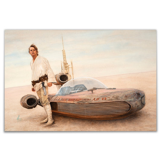 Mike Kupka Star Wars "Passage to Alderaan" Limited Edition Canvas Giclee