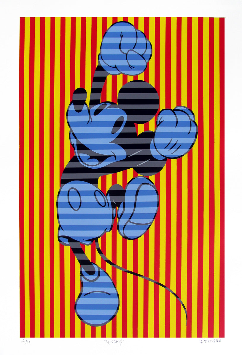 Tennessee Loveless Disney "Hooray!" Limited Edition Serigraph on Paper