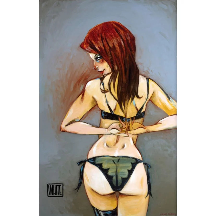 Todd White "Risky Behavior" Limited Edition Canvas Giclee