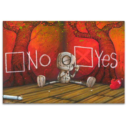 Fabio Napoleoni "A Solid Declaration" Limited Edition Canvas Giclee