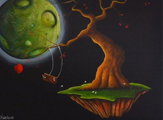 Fabio Napoleoni "Leap of Faith" Limited Edition Canvas Giclee