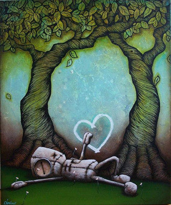 Fabio Napoleoni "Please Fill the Emptiness" Open Edition Paper Giclee
