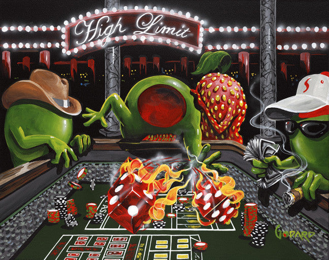 Michael Godard "Shooter" Limited Edition Canvas Giclee