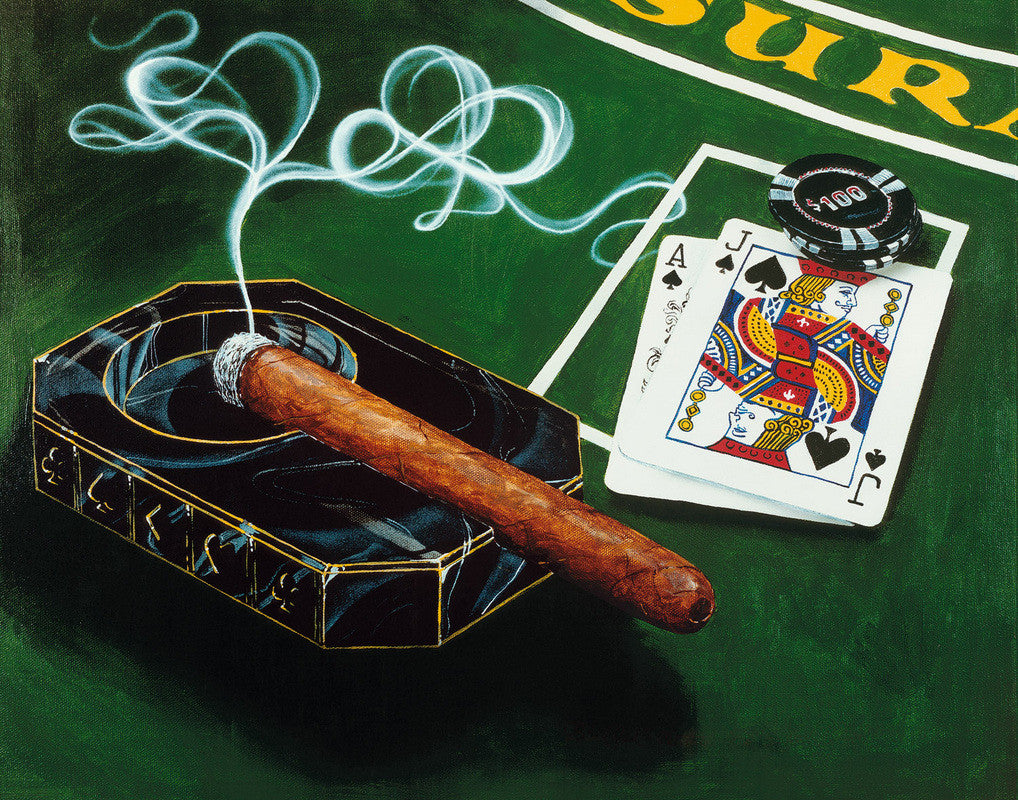 Michael Godard "Vegas 21" Limited Edition Canvas Giclee