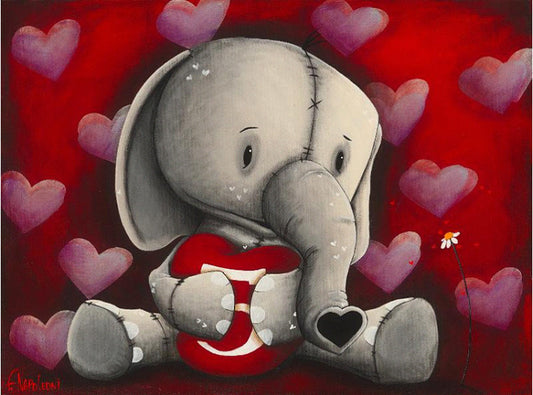 Fabio Napoleoni "I See You in Everything" (Itty Bitty) Limited Edition Paper Giclee