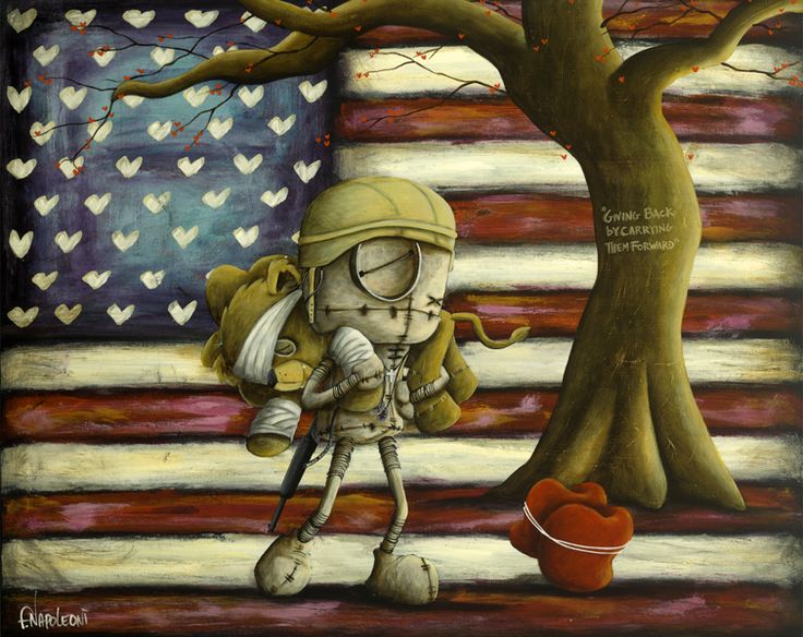 Fabio Napoleoni "We Go Forward Together" Open Edition Paper Giclee
