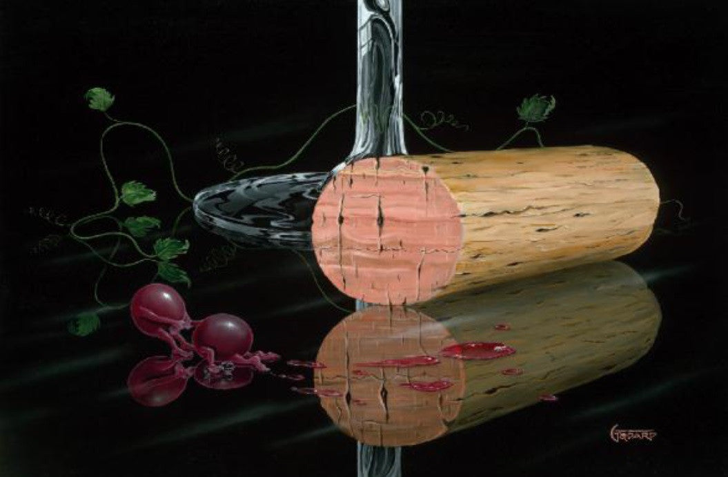 Michael Godard "Totally Corked" Limited Edition Canvas Giclee