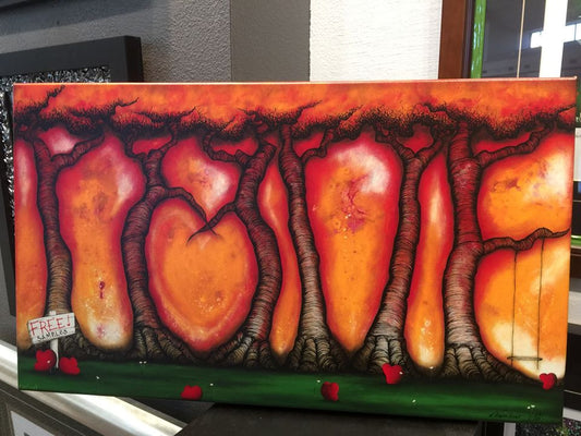 Fabio Napoleoni "Love" Limited Edition Canvas Giclee