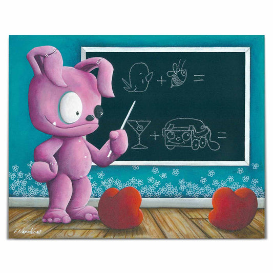 Fabio Napoleoni "Adult Education" Open Edition Paper Giclee