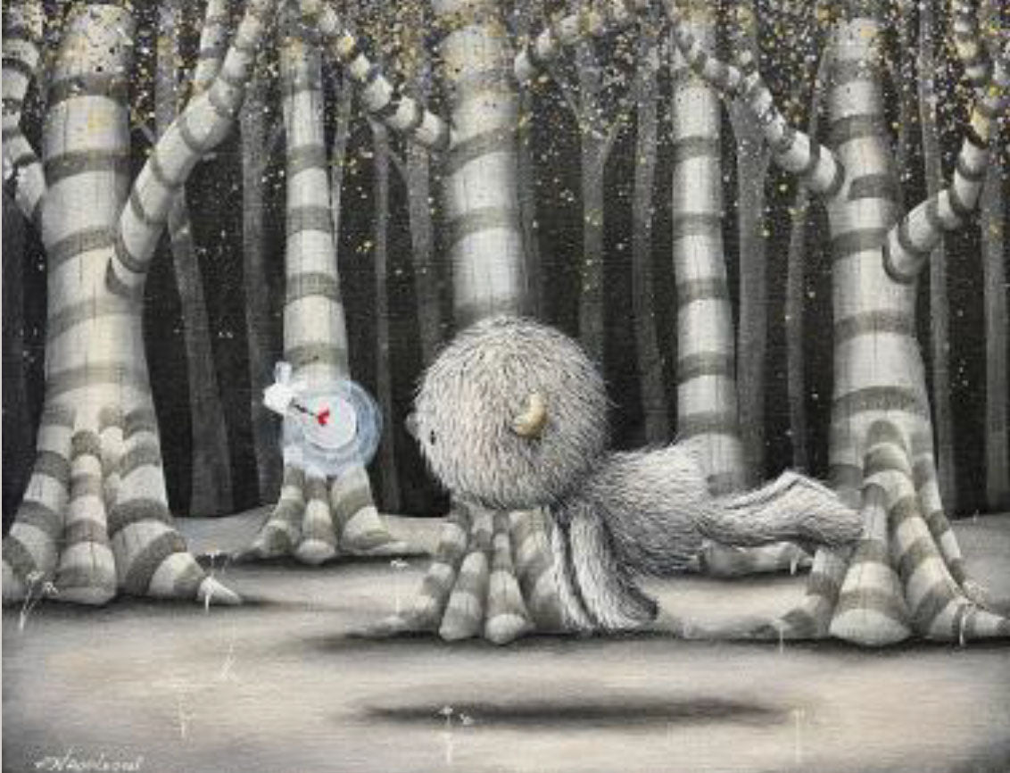 Fabio Napoleoni "Captured By a Thought" Limited Edition Canvas Giclee