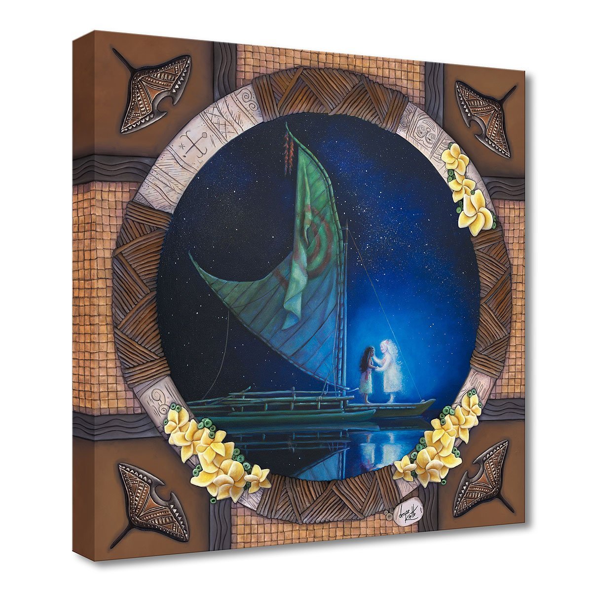 Denyse Klette Disney "Grandma's Embrace" Limited Edition Canvas Giclee