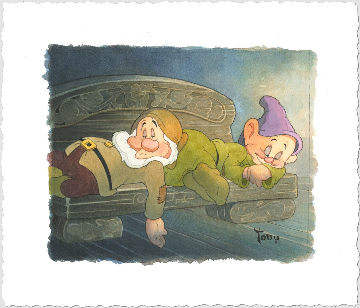 Toby Bluth Disney "Sweet Dreams" Suite Limited Edition Paper Giclee