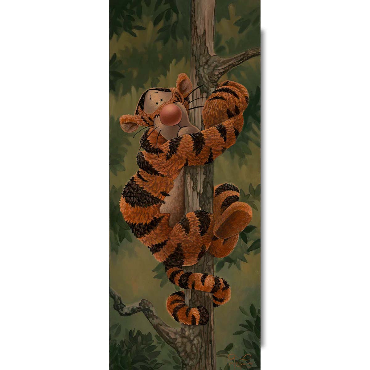 Jared Franco Disney "Don't Look Down" Limited Edition Canvas Giclee
