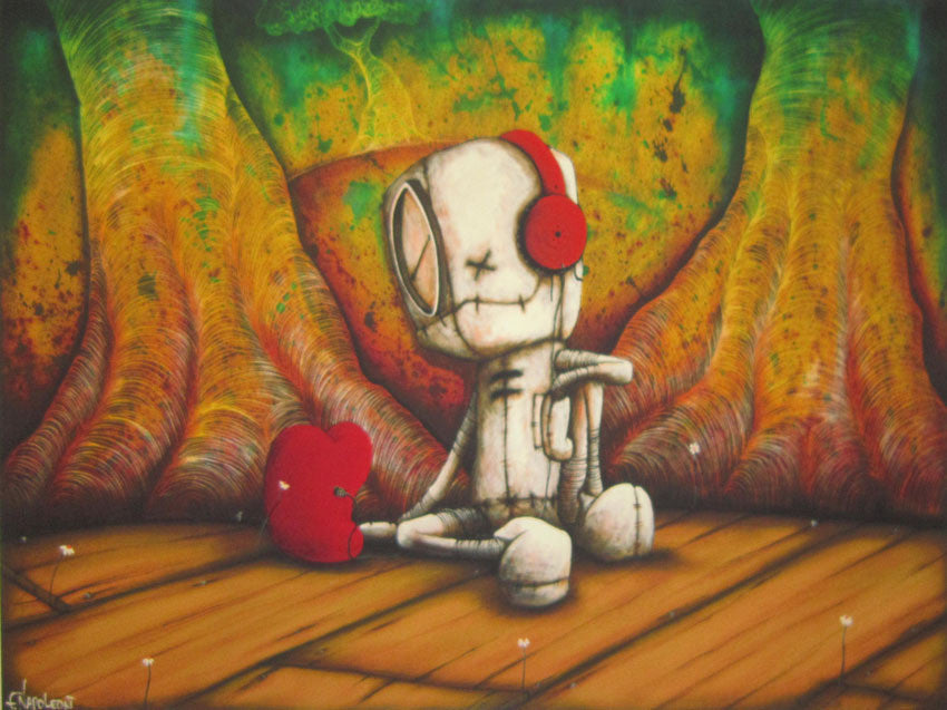 Fabio Napoleoni "Listen Carefully" Limited Edition Paper Giclee