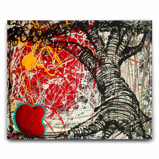 Fabio Napoleoni "From the Pain Knowledge is Gained" Limited Edition Paper Giclee