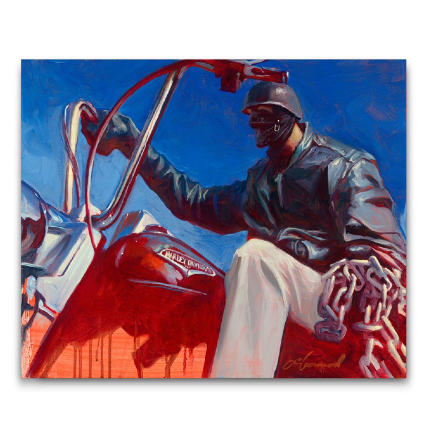 Gabe Leonard "Heavy Lift" Limited Edition Canvas Giclee
