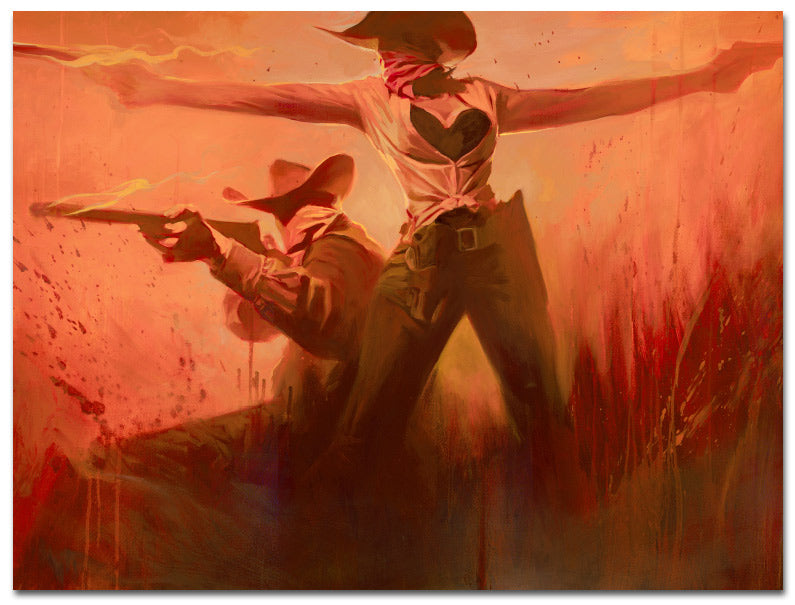 Gabe Leonard "We're On Fire" Limited Edition Canvas Giclee