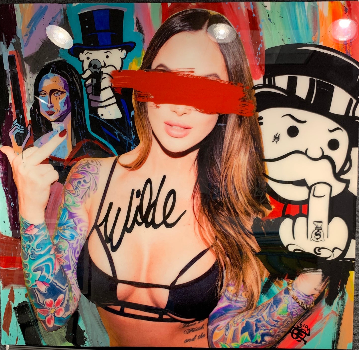 Sinister Monopoly “Wilde” Original on wood