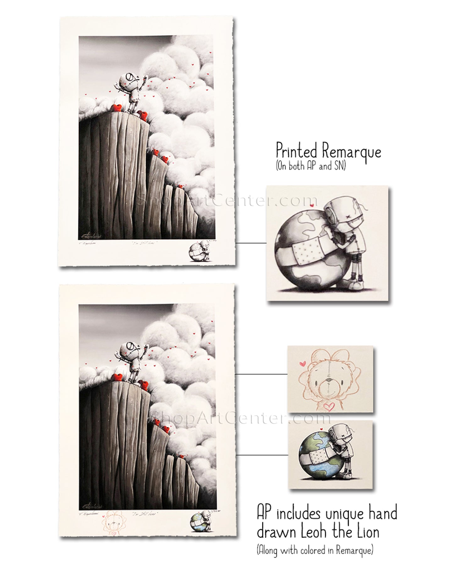 Fabio Napoleoni "I'm Still Here" Limited Edition Paper Giclee