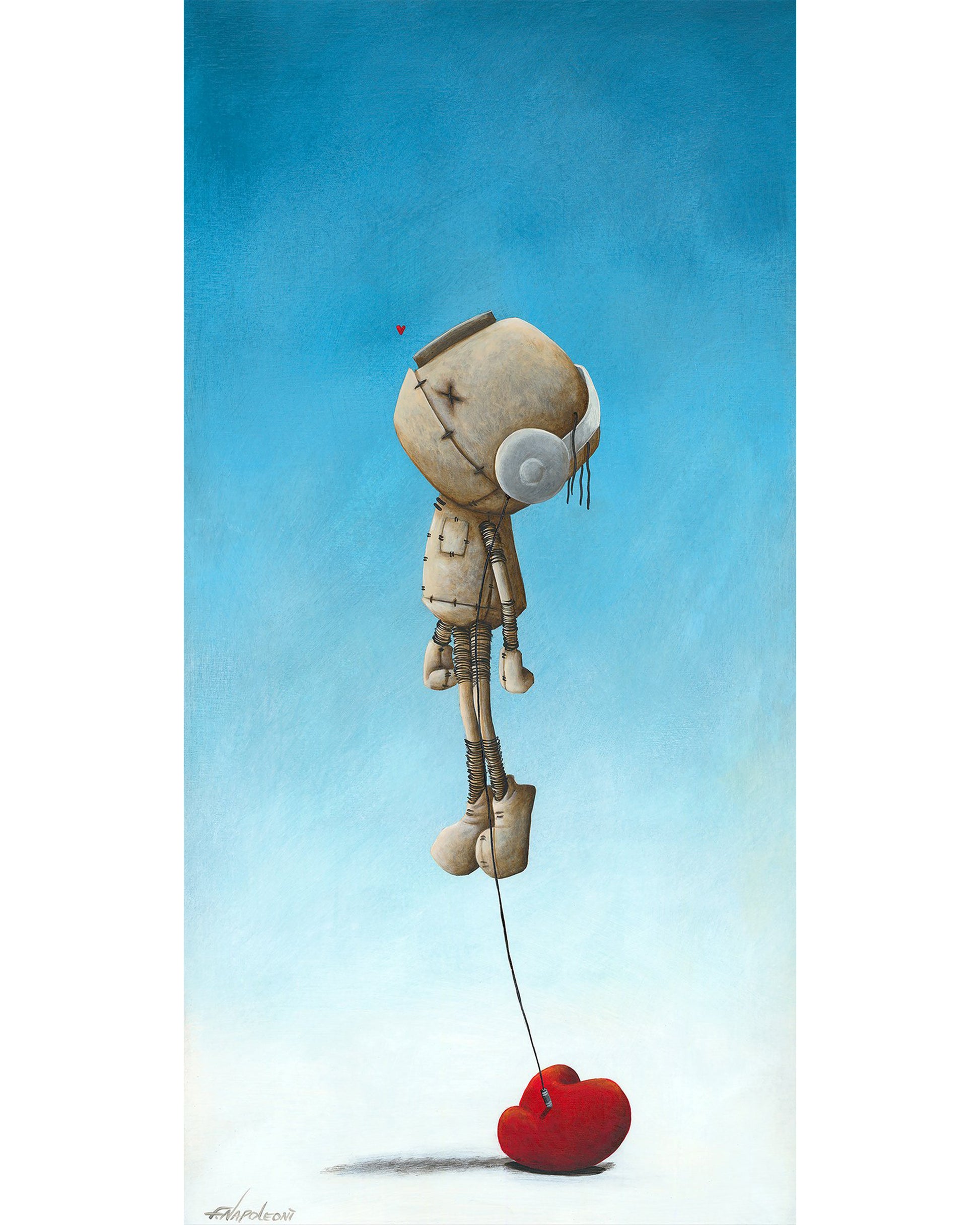 Fabio Napoleoni "It Gets Me Higher" Limited Edition Canvas Giclee
