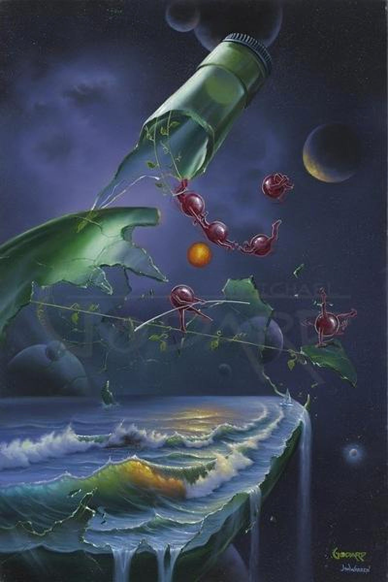 Michael Godard "Living Life on the Edge" Limited Edition Canvas Giclee