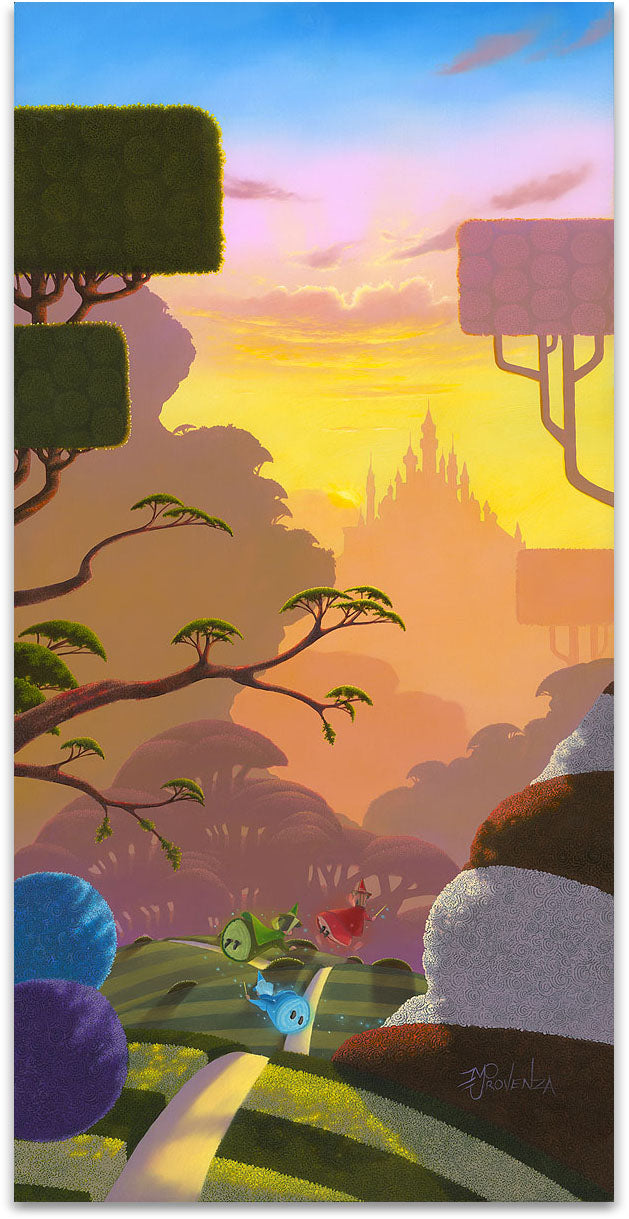 Michael Provenza Disney "Morning Flight" Limited Edition Canvas Giclee