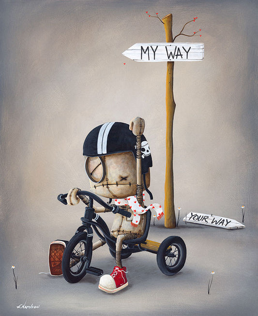 Fabio Napoleoni "Defiant" Limited Edition Paper Giclee