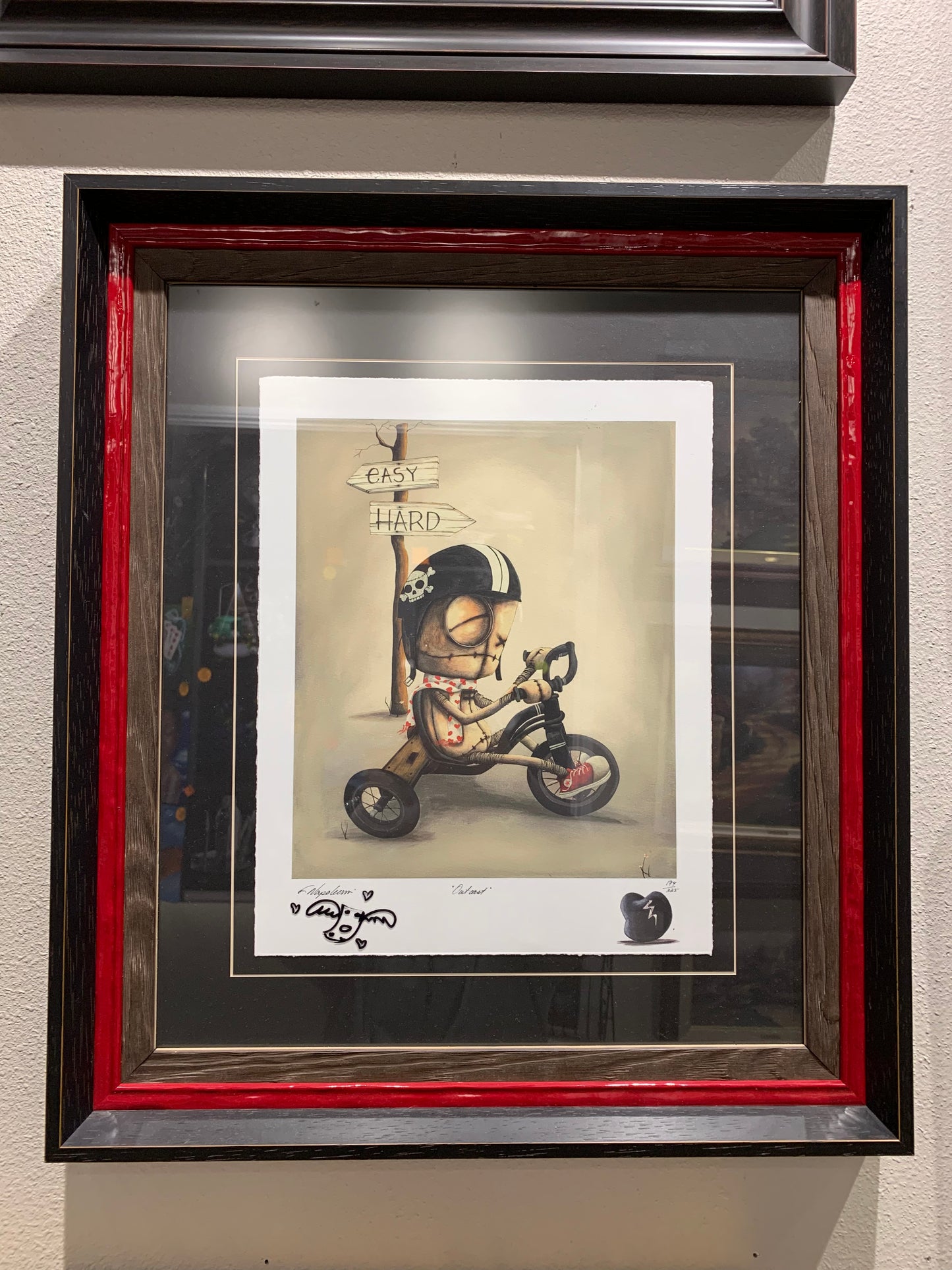 Fabio Napoleoni "Outcast" (Itty Bitty) Limited Edition Paper Giclee