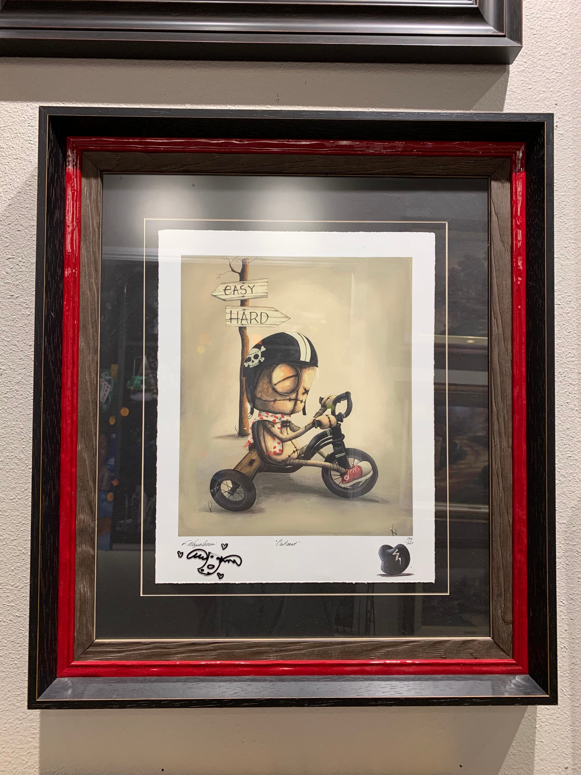 Fabio Napoleoni "Outcast" (Itty Bitty) Limited Edition Paper Giclee