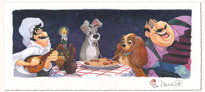 Michelle St. Laurent Disney "A Serenade for Lady" Limited Edition