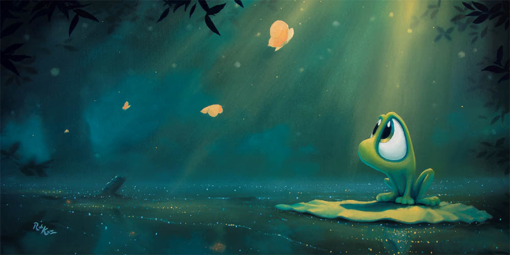 Rob Kaz "Butterfly Fly By" Giclee Canvas Prints