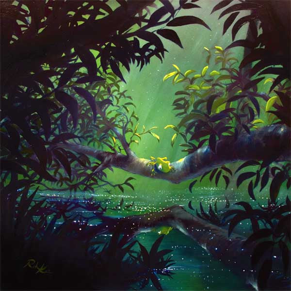 Rob Kaz "Hey Me" Canvas Giclee