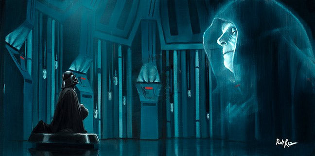 Rob Kaz Star Wars "Imperial Transmission" Limited Edition Canvas Giclee