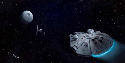 Rob Kaz Star Wars "That's No Moon" Limited Edition Canvas Giclee
